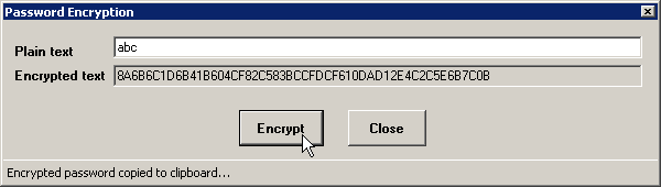 password encryption in purebasic